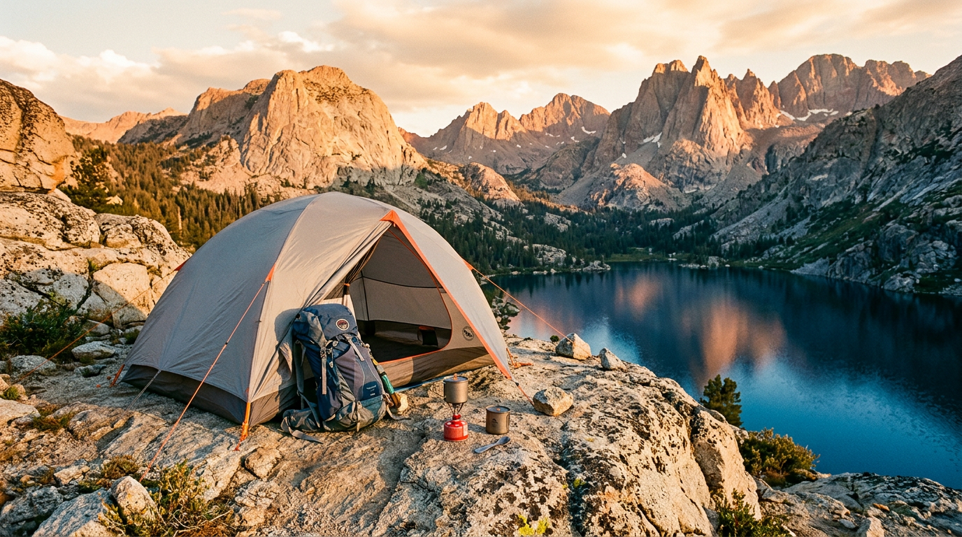 Summer outdoor gear — Backcountry camping
