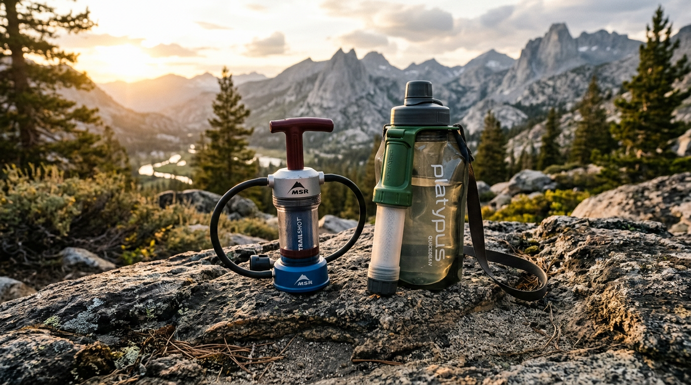MSR TrailShot vs Platypus Quickdraw Microfilter: Which Squeeze Filter is Right for You?