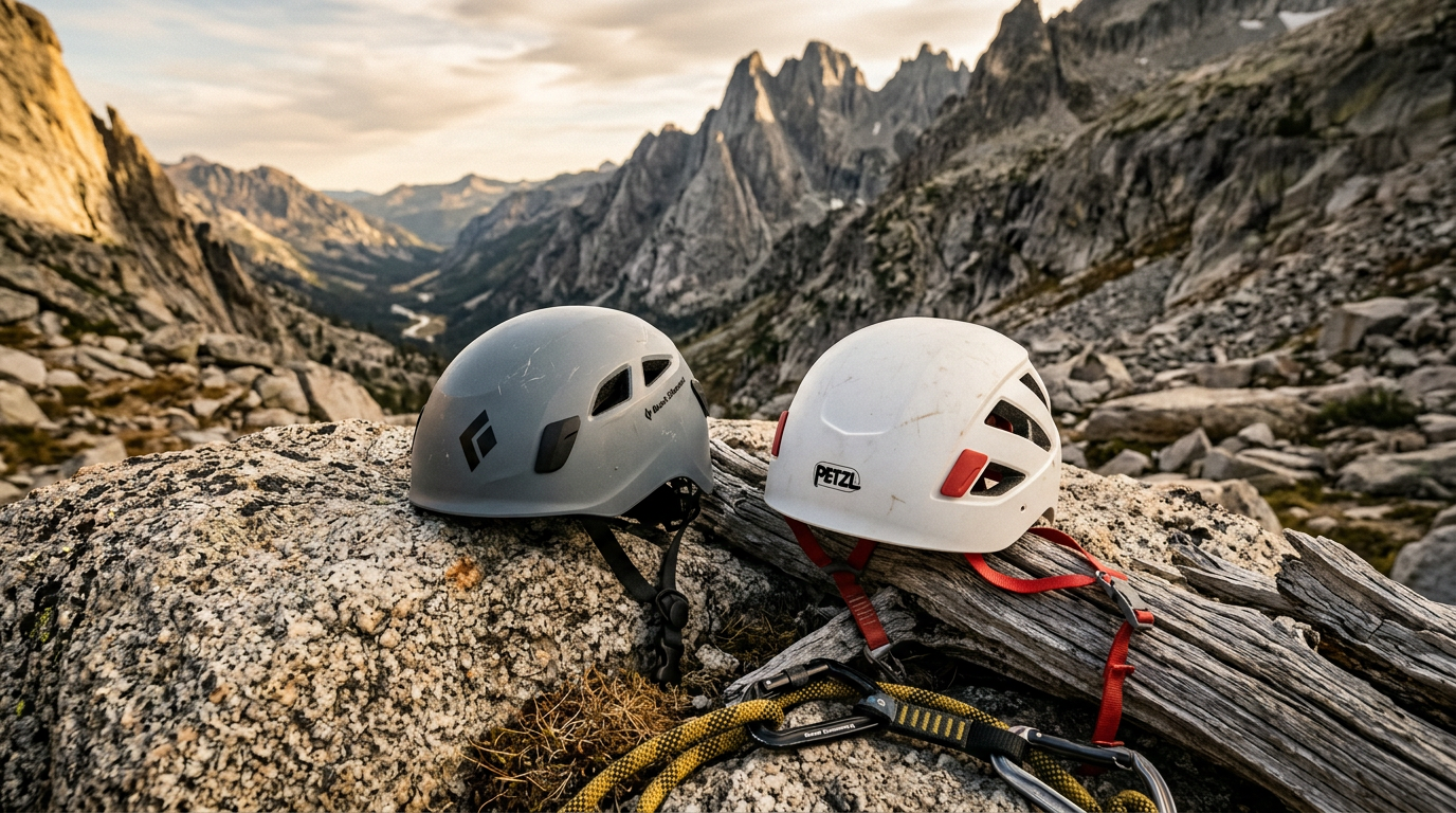 BLACK DIAMOND Half Dome vs Petzl BOREO Climbing Helmet