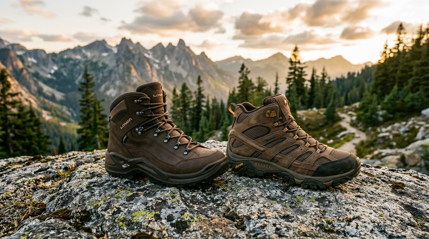 Lowa Renegade GTX Mid vs Merrell Moab 3 Mid Waterproof: Which Hiking Boot Wins?