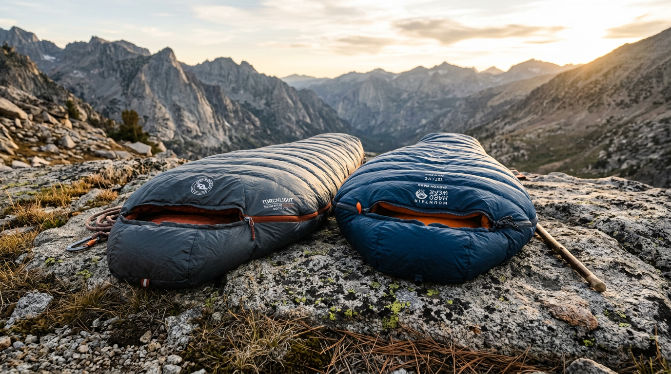 Big Agnes Women's Torchlight vs Mountain Hardwear Bishop Pass 15°F: Which Women's Down Sleeping Bag Is Worth It?