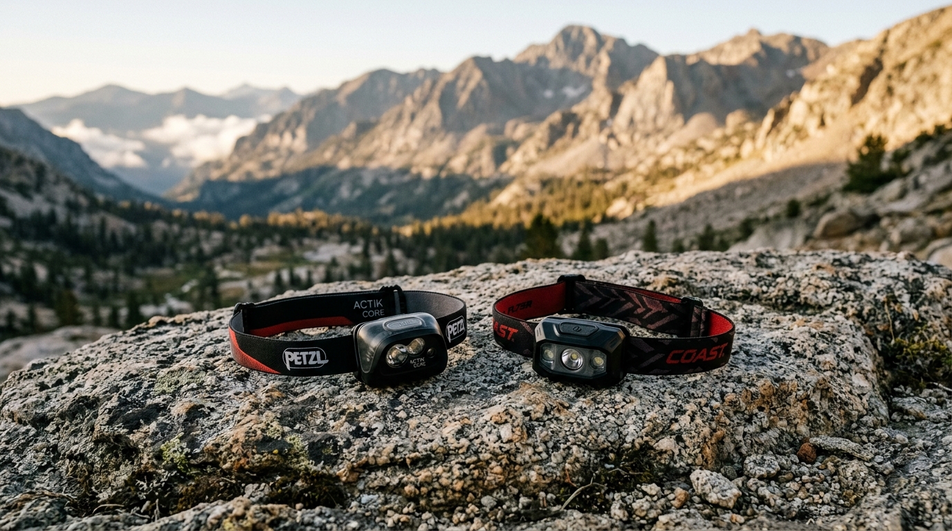 Petzl Actik Core vs Coast FL75R: Which Rechargeable Headlamp Wins?
