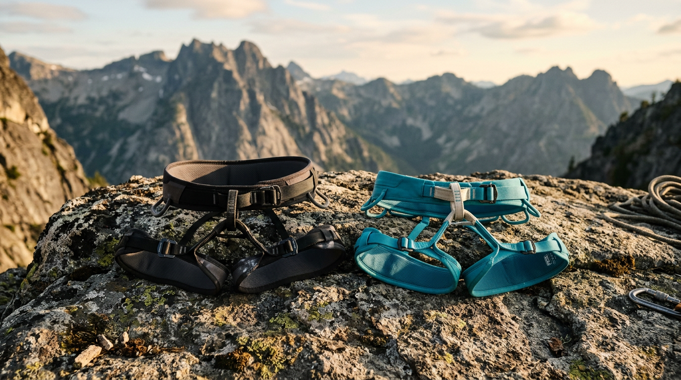 BLACK DIAMOND Momentum vs PETZL Corax LT Women's Climbing Harness