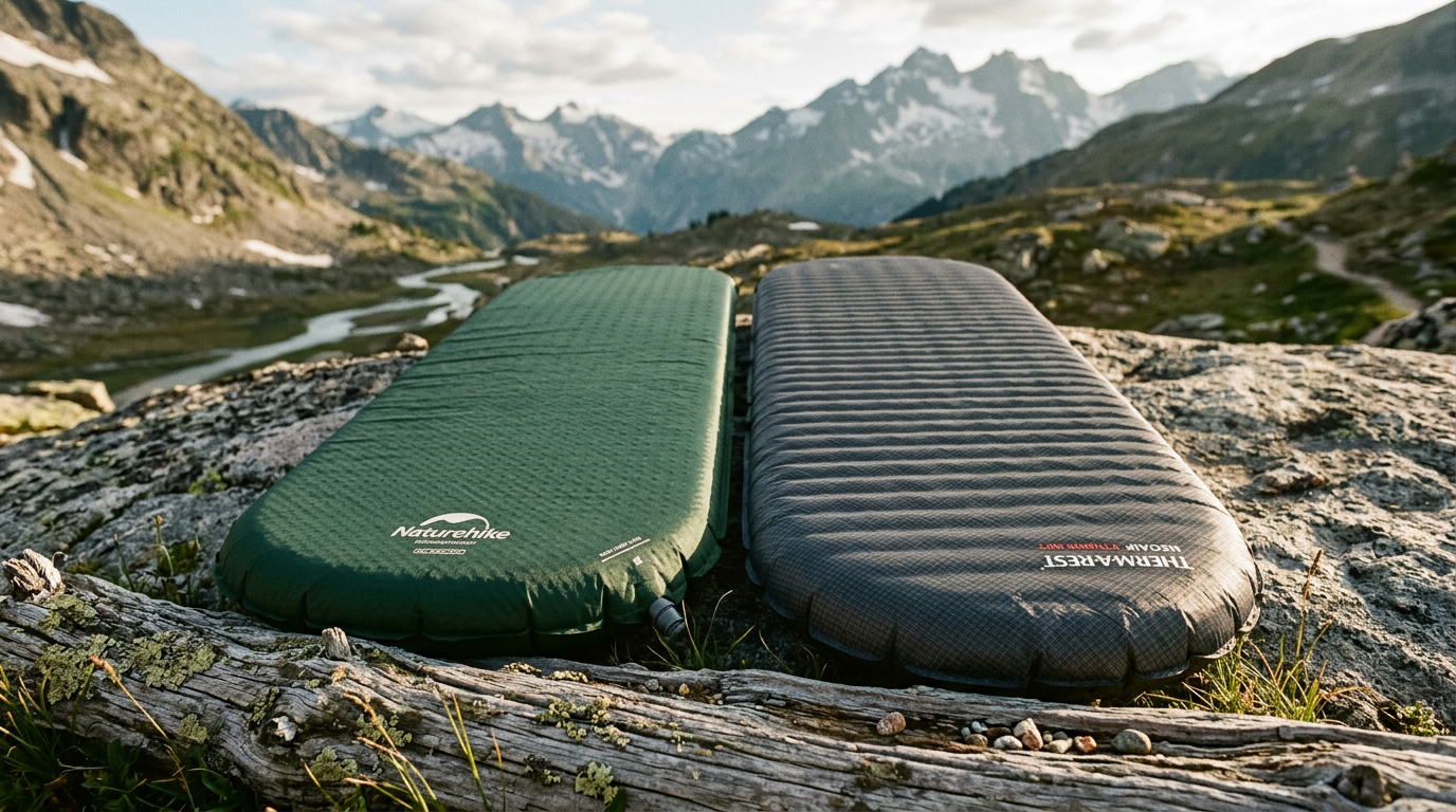 Naturehike Insulated Inflatable Sleeping Pad vs Therm-a-Rest NeoAir XTherm NXT
