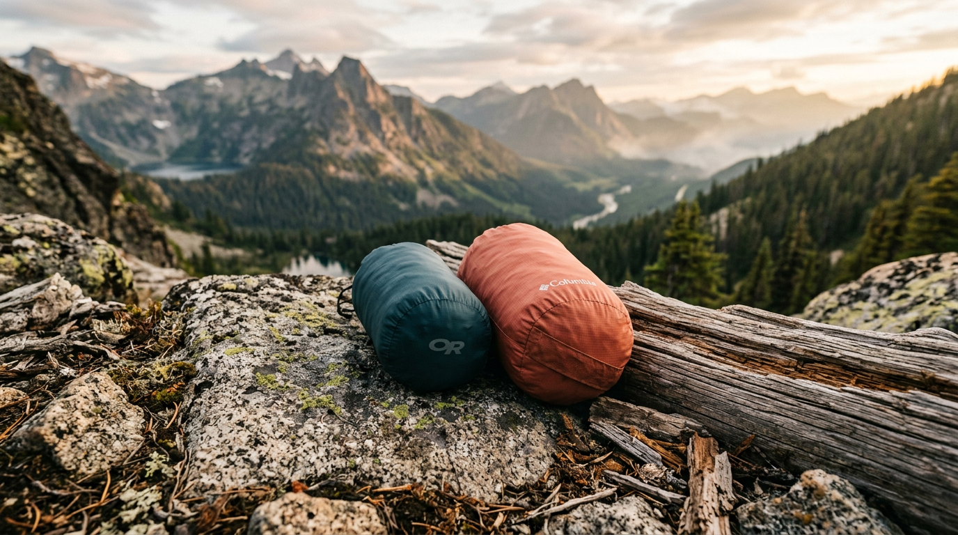 Outdoor Research Helium vs Columbia Watertight II Rain Jacket