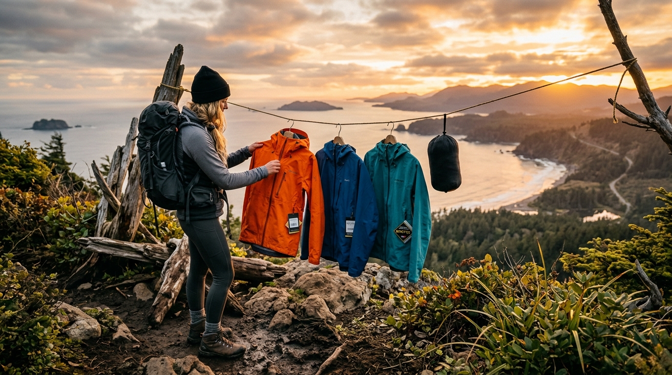 Rain Jacket Buying Guide: Waterproof Rating, Breathability, and Packability
