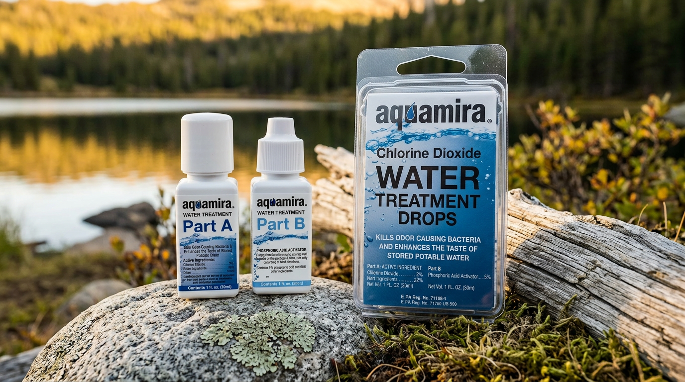 Aquamira Water Treatment Drops 1 Oz Review: Ultralight Chemical Purification for Backcountry Water