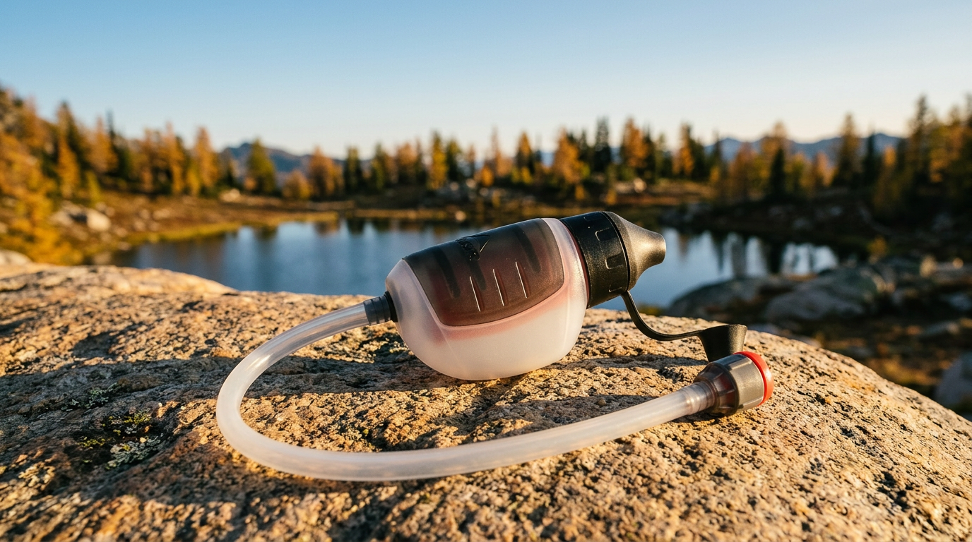 MSR TrailShot Ultralight Backpacking and Camping Squeeze Water Filter Review