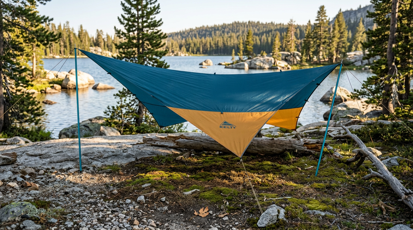 Kelty Noah's Tarp 12ft Review: Square Shelter for Minimalist and Car Campers