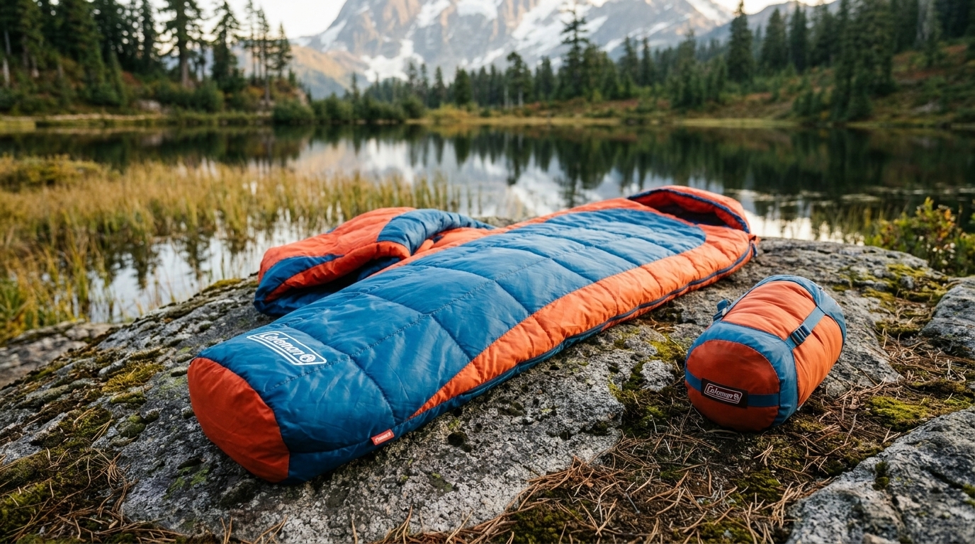 Coleman Kompact Mummy Sleeping Bag Review: Budget Three-Season Warmth for Car Campers