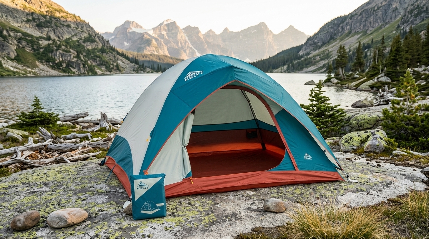 Kelty Discovery Basecamp 4 Person Tent + Tent Footprint Bundle Review