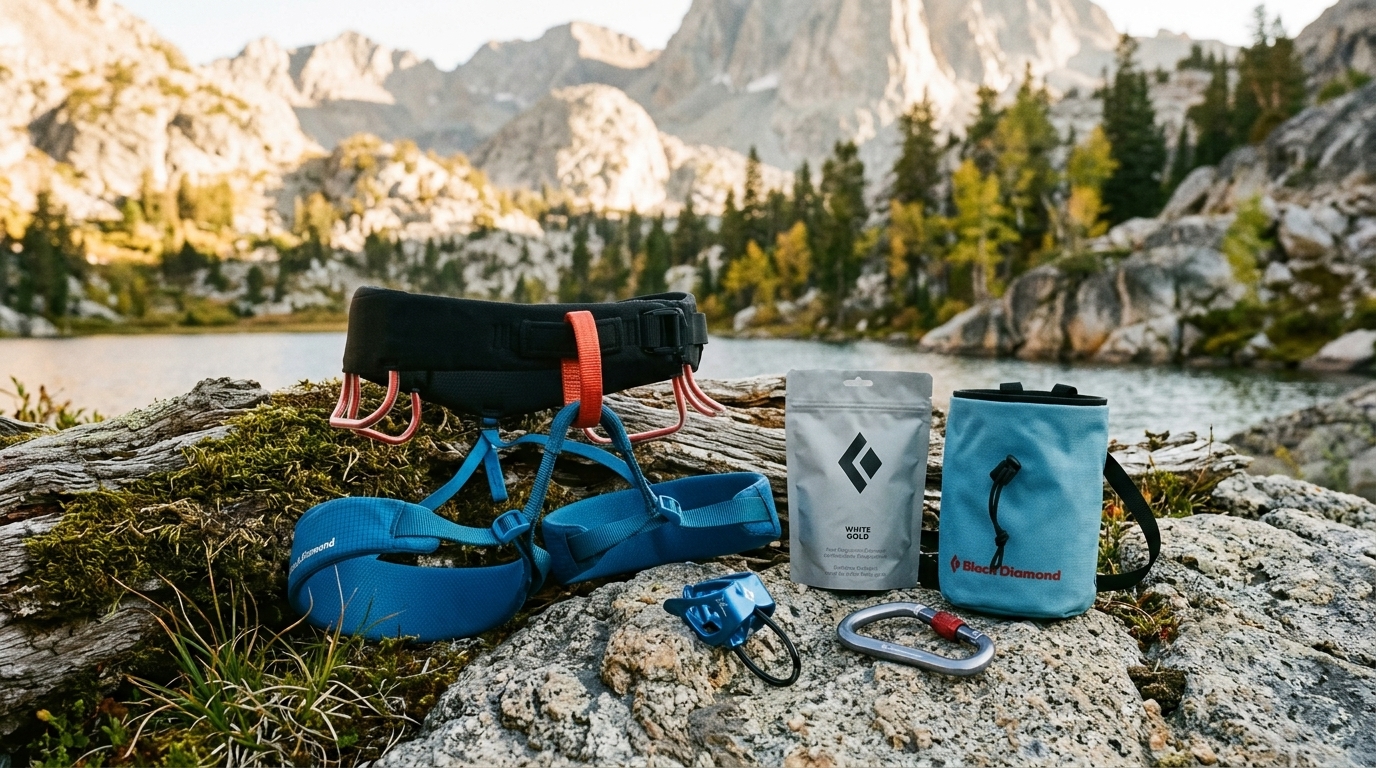 BLACK DIAMOND Momentum Harness Package Review: Complete Starter Kit for Gym and Crag