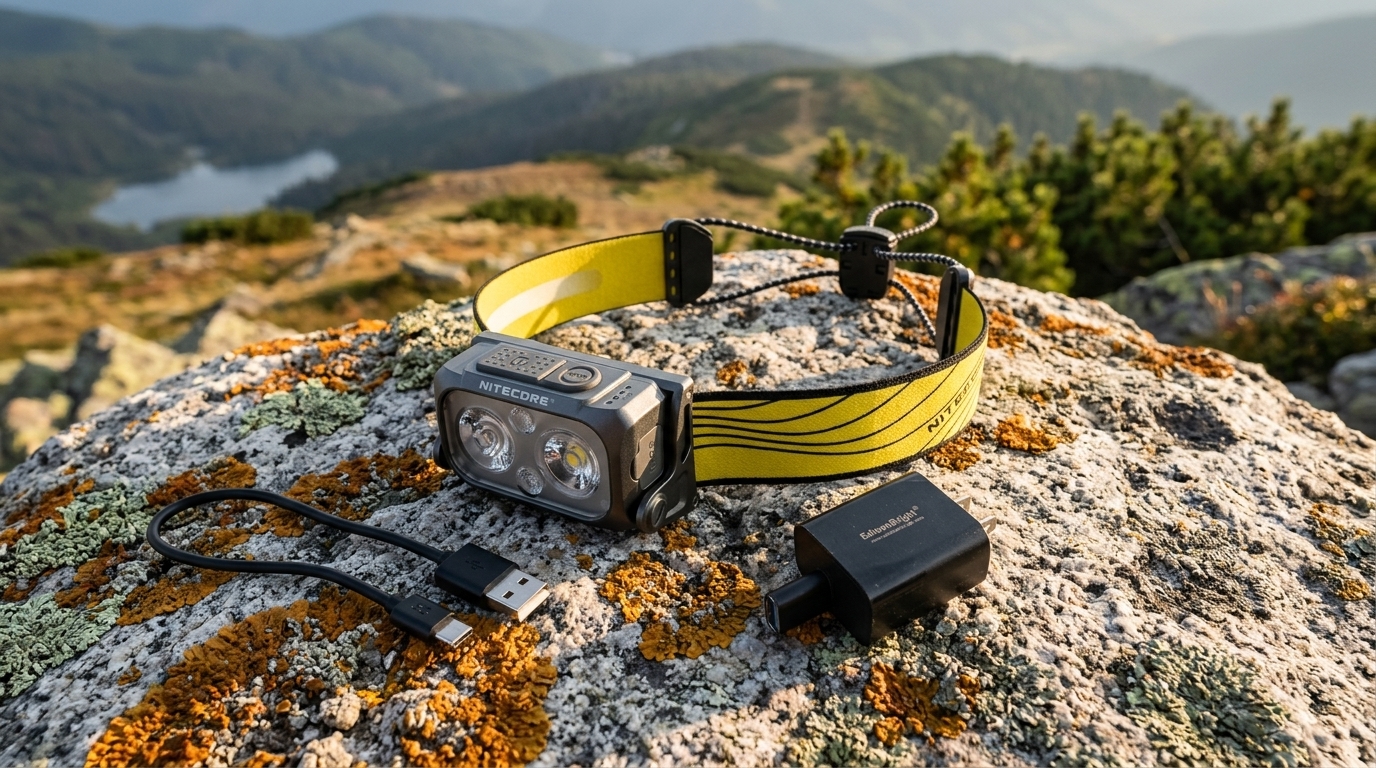 Nitecore NU25 400 USB-C Rechargeable Headlamp Review