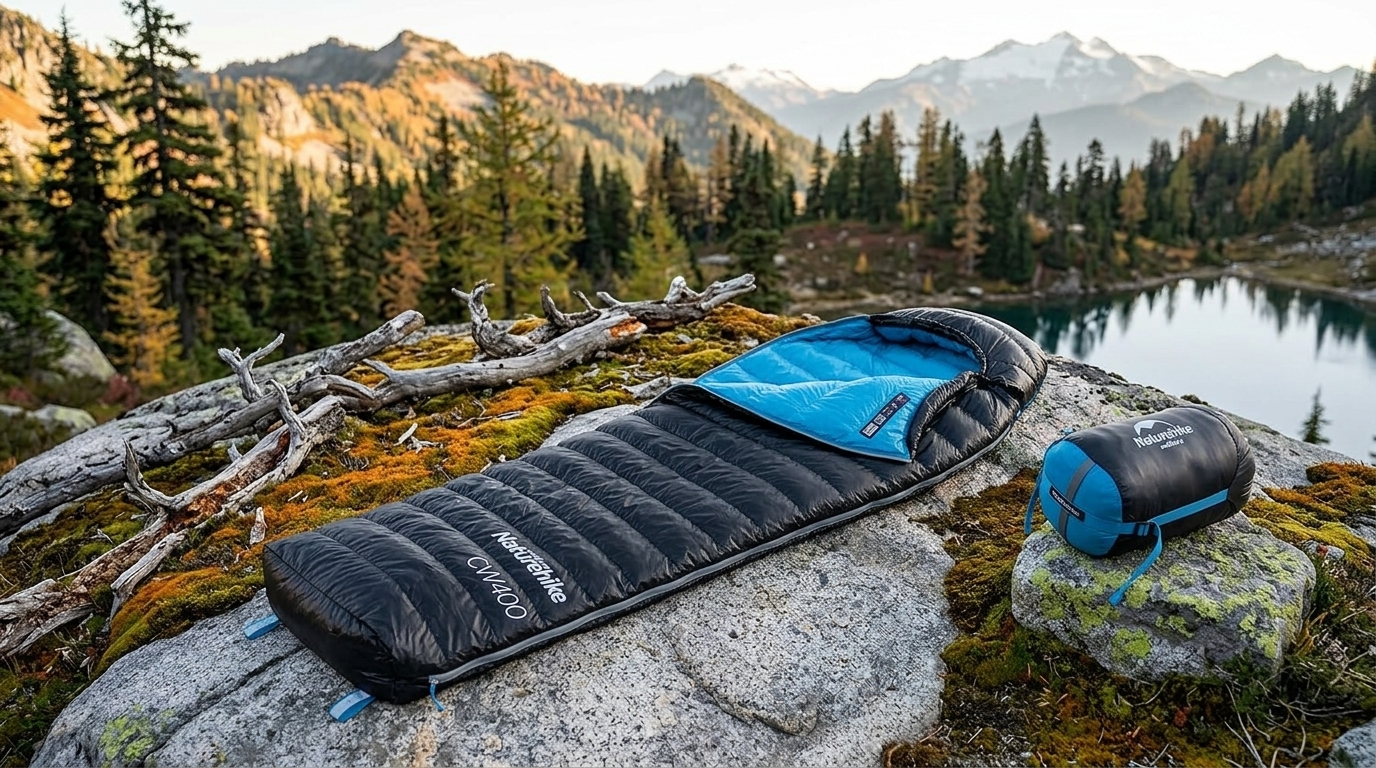 Naturehike Ultralight Down Sleeping Bag Review: 650FP Three-Season Bag at 910 g