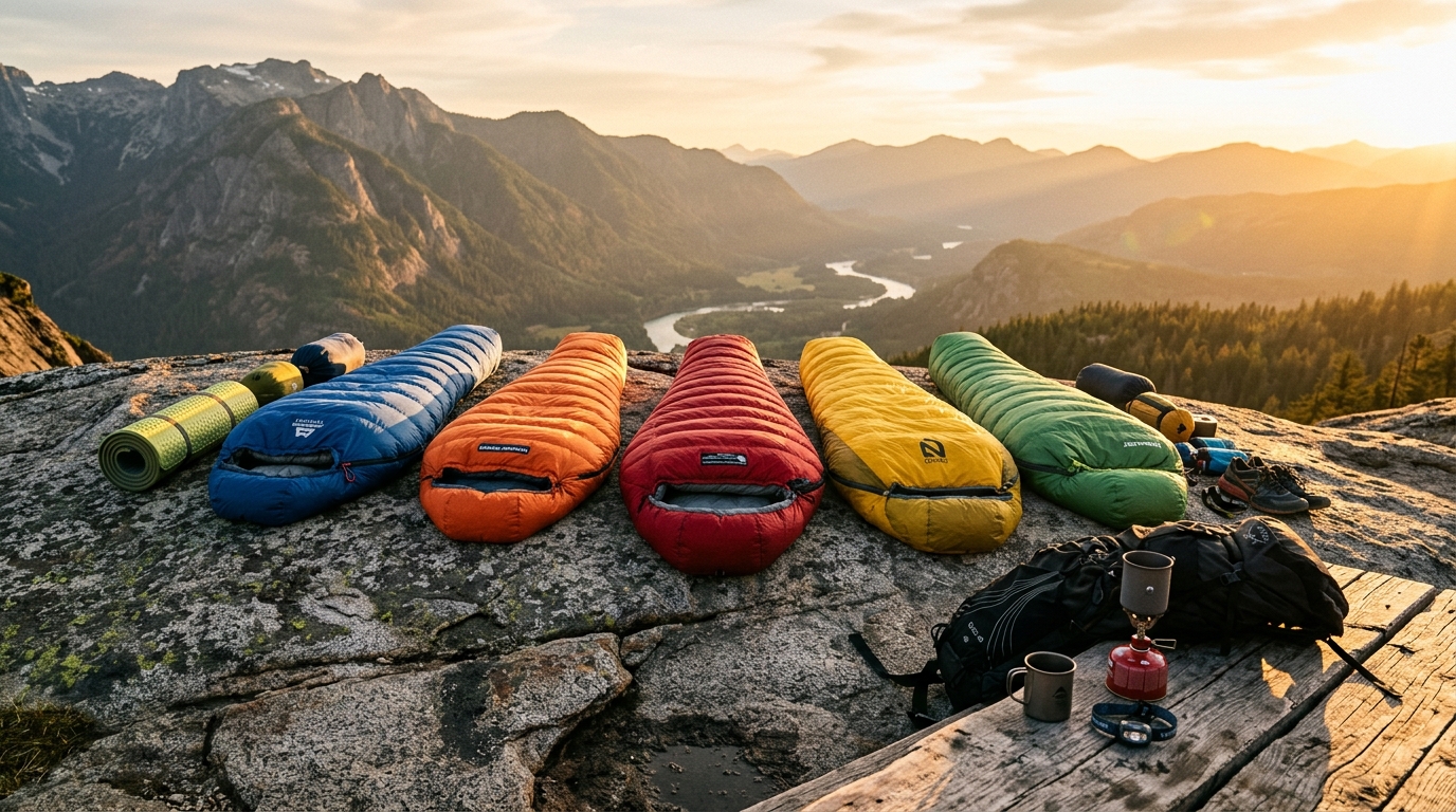 Best Down Sleeping Bags for Backpacking