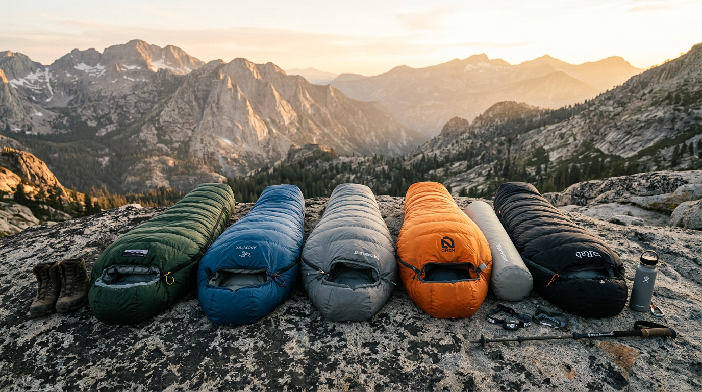 Best Lightweight Sleeping Bags for Hiking in 2025